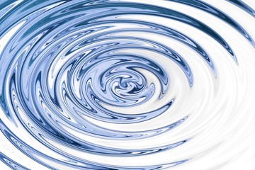 Light shining on blue water ripple, abstract texture background