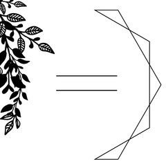 Vector illustration various beauty of wreath frame with design of card