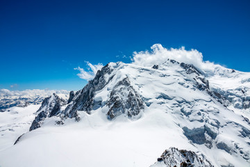 Fototapeta na wymiar The Mont Blanc