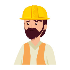 professional mechanic worker avatar character