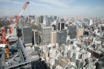 虎ノ門から都心の景色