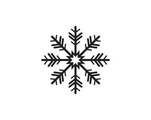 Snowflakes Logo Template