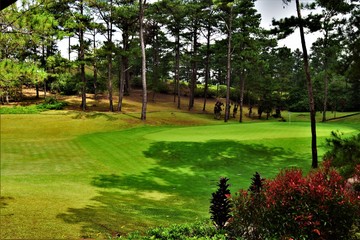 Golf course in Baguio Phillipines