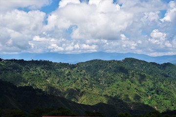Baguio mountains in The Philippines