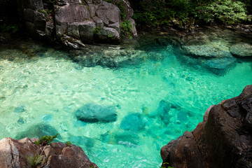 阿寺渓谷　熊ヶ淵 © k