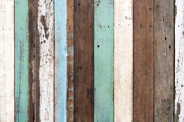 Pastel wood wall texture for background.