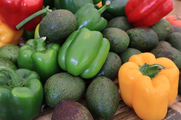 fresh fruits and vegetables