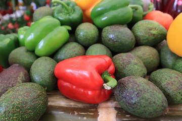 fresh fruits and vegetables