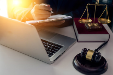 woman working on laptop at home