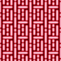 Vector seamless pattern with lines and dots. Simple retro abstract geometric ornament for textile, prints, wallpaper, wrapping paper, web etc.