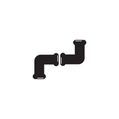 Pipe plumbing icon graphic design template vector illustration