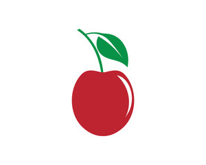 Cherry logo template design