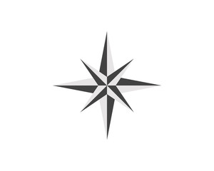 Compass Logo Template vector icon illustration