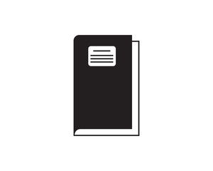 Book reading logo and symbols template