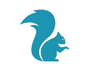 Fototapeta premium Squirrel logo template illustration