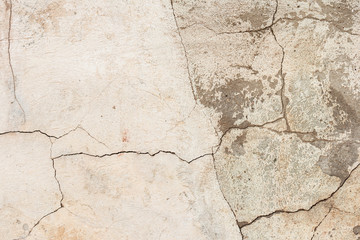 Texture of a concrete wall with cracks and scratches which can be used as a background
