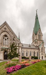 Fototapeta na wymiar Domkirche in Kristiansand, Norwegen, Skandinavien, Europa