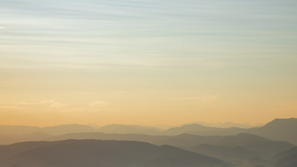 Sunset view from the Sun Village Diex