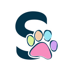 Initial S Paws