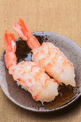 海老の握り寿司