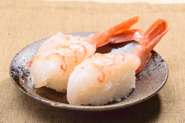 海老の握り寿司