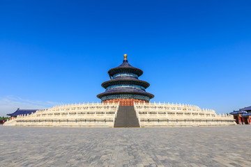 Temple of Heaven,the landmark of beijing,china.