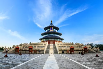 Abwaschbare Fototapete Peking Tempel des Himmels, das Wahrzeichen von Peking, China.