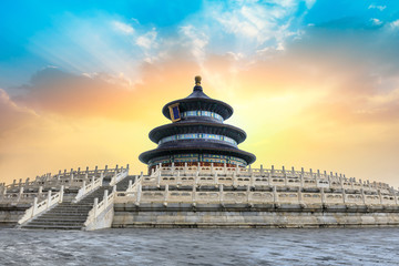 Temple of Heaven,the landmark of beijing,china.