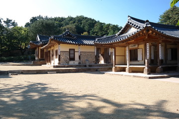 Obraz premium Chusa old house of South Korea