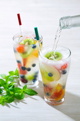 フルーツりんご酢ソーダ