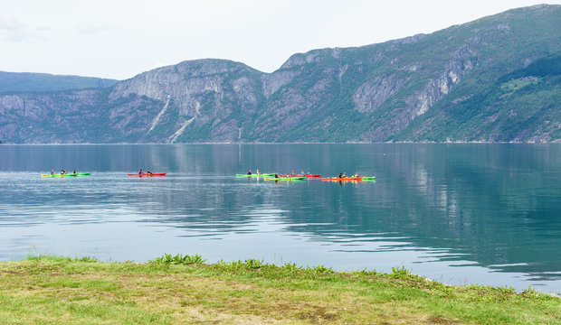 Kajaktour auf dem Eidfjord