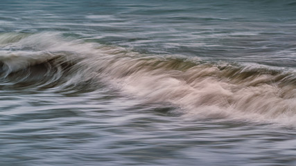 Breaking Wave on the Beach, Trinidad, California
