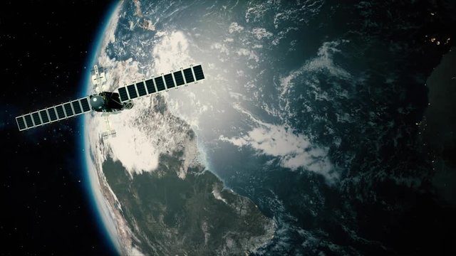 Satellite Telescope Passes Earth