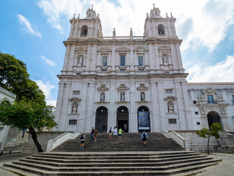 Portugal, Lissabon Kirche von S&atilde;o Vicente von Fora