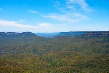 Fototapeta na wymiar the Blue Mountains National Park, Australia