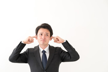 うるさい・ビジネスマン