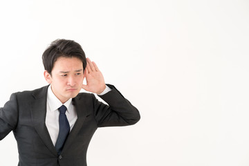 聞く・ビジネスマン
