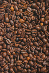 roasted coffee beans, can be used as a background