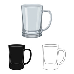 Isolated object of form and celebration logo. Collection of form and volume vector icon for stock.