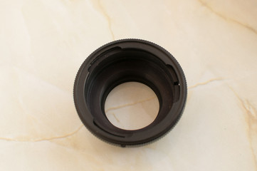 black macro extension ring lens adaptor for camera