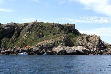 l'archipel des îles Medes sur la Costa brava,Espagne,Catalogne
