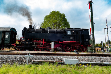 old Train in old Germany