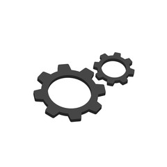 Gears vector icon