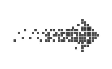 Pixel Arrow sign