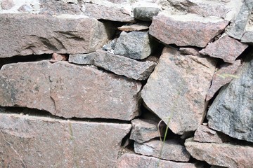 old stone wall
