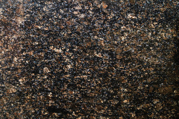 kaleidoscope pattern on a polished granite slab