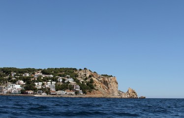 La ville de l'Estartit sur la Costa Brava, Espagne,Catalogne