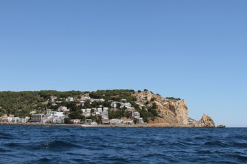 la ville de l'Estarit sur la Costa Brava,Catalogne,Espagne