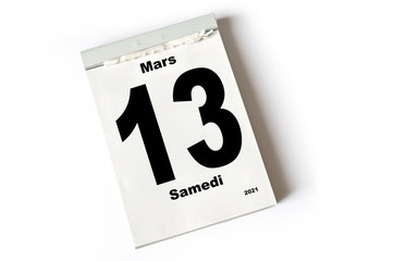 13. Mars 2021