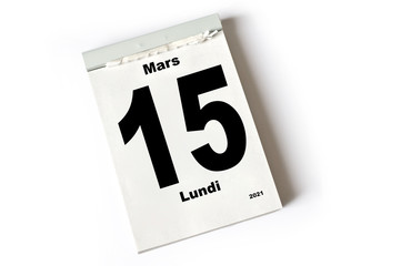 15. Mars 2021